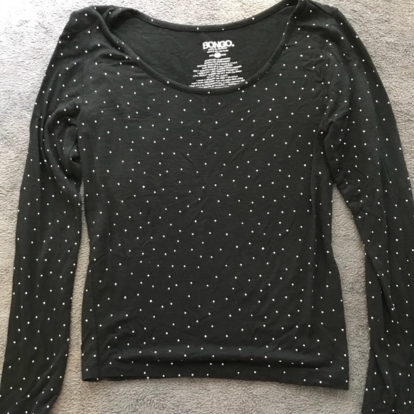 Bongo Polkadot Long-Sleeve Top - Picture 1 of 3